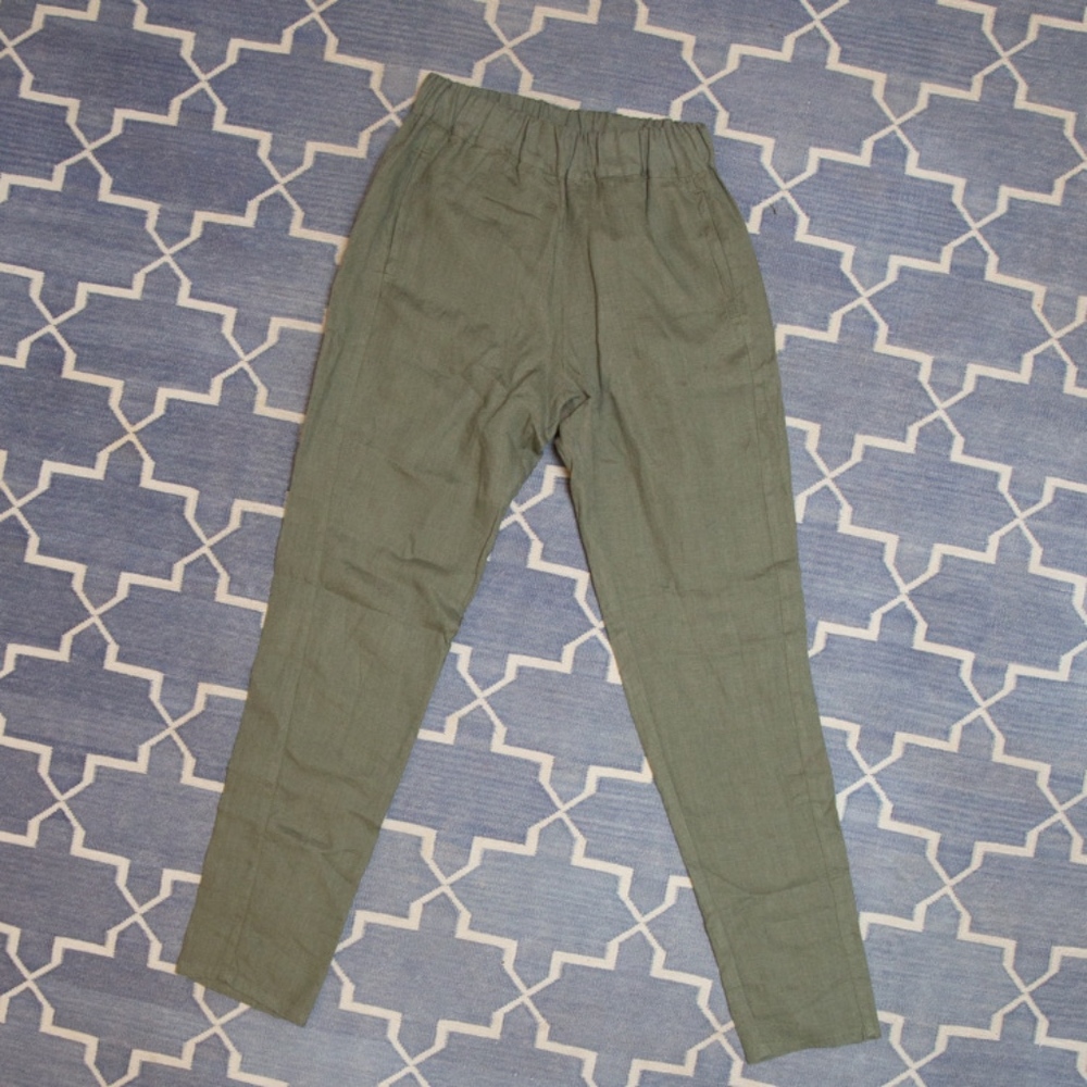 Linenfox Nova Tapered Linen Pants xs